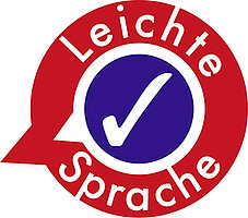 Leichte Sprache Siegel. 